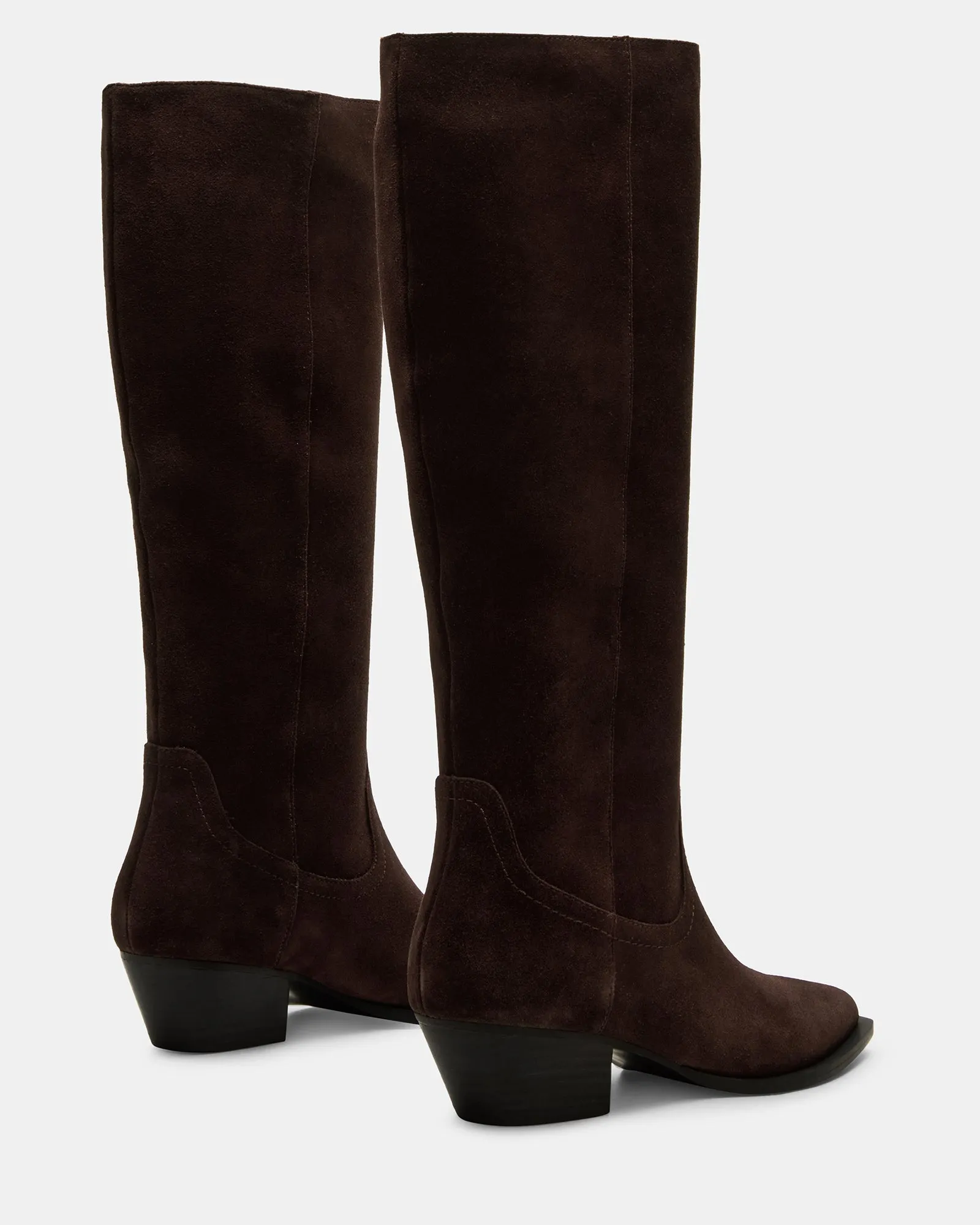 RATTLE CHOCOLATE BROWN SUEDE