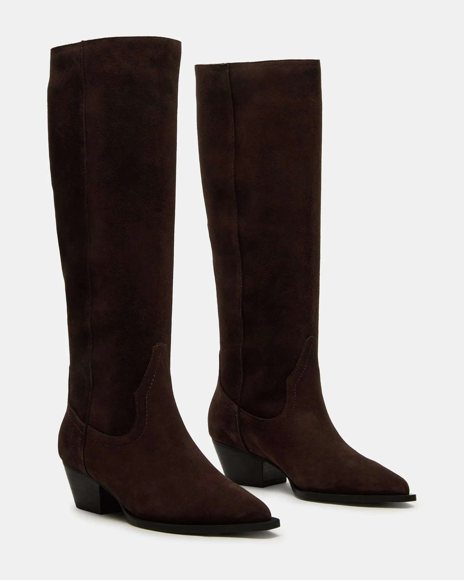 RATTLE CHOCOLATE BROWN SUEDE