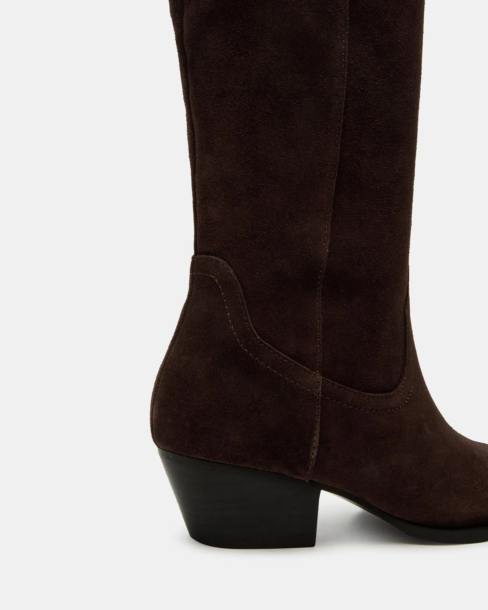 RATTLE CHOCOLATE BROWN SUEDE