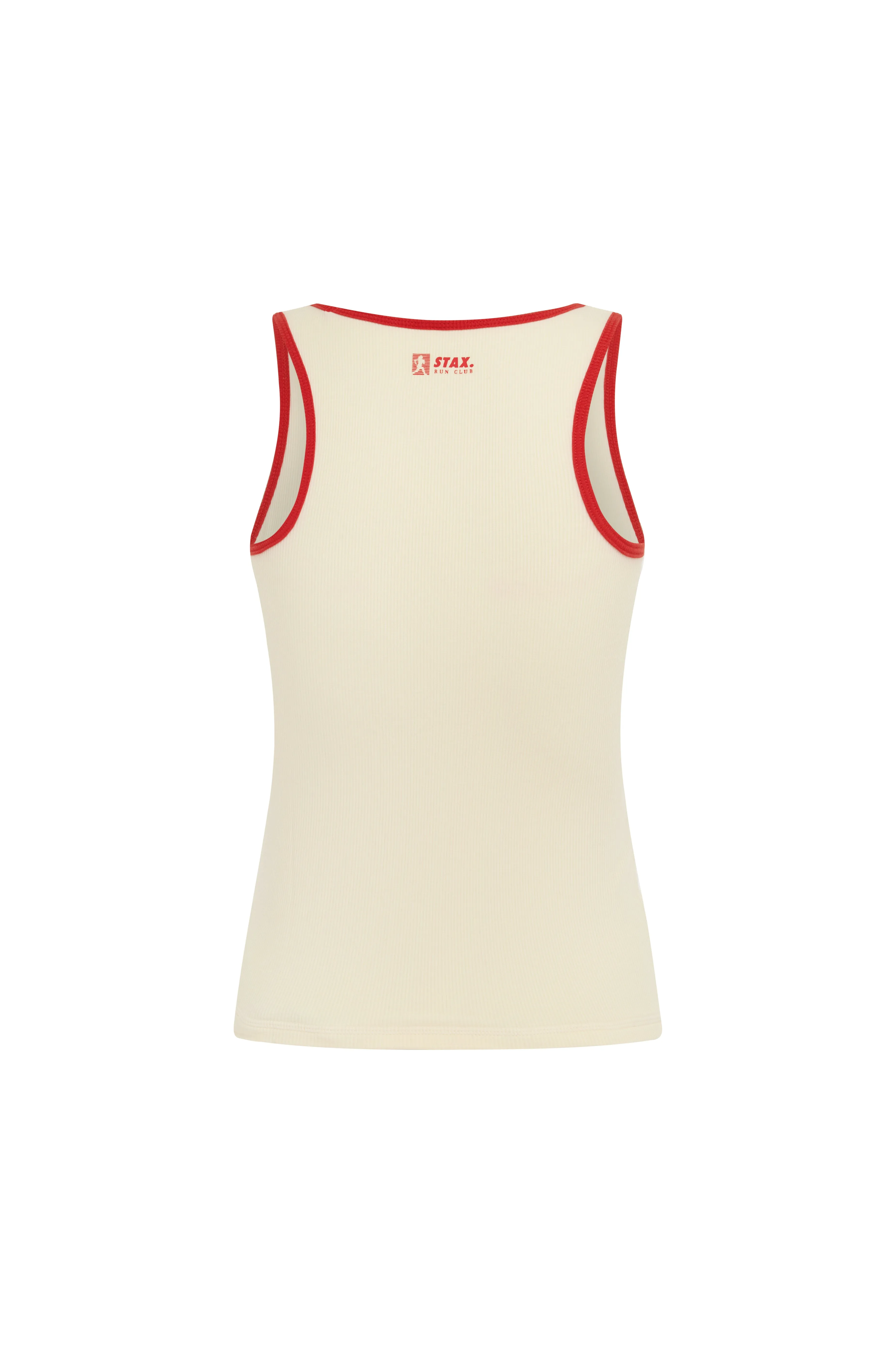 RC3 Ribbed Singlet - Cream