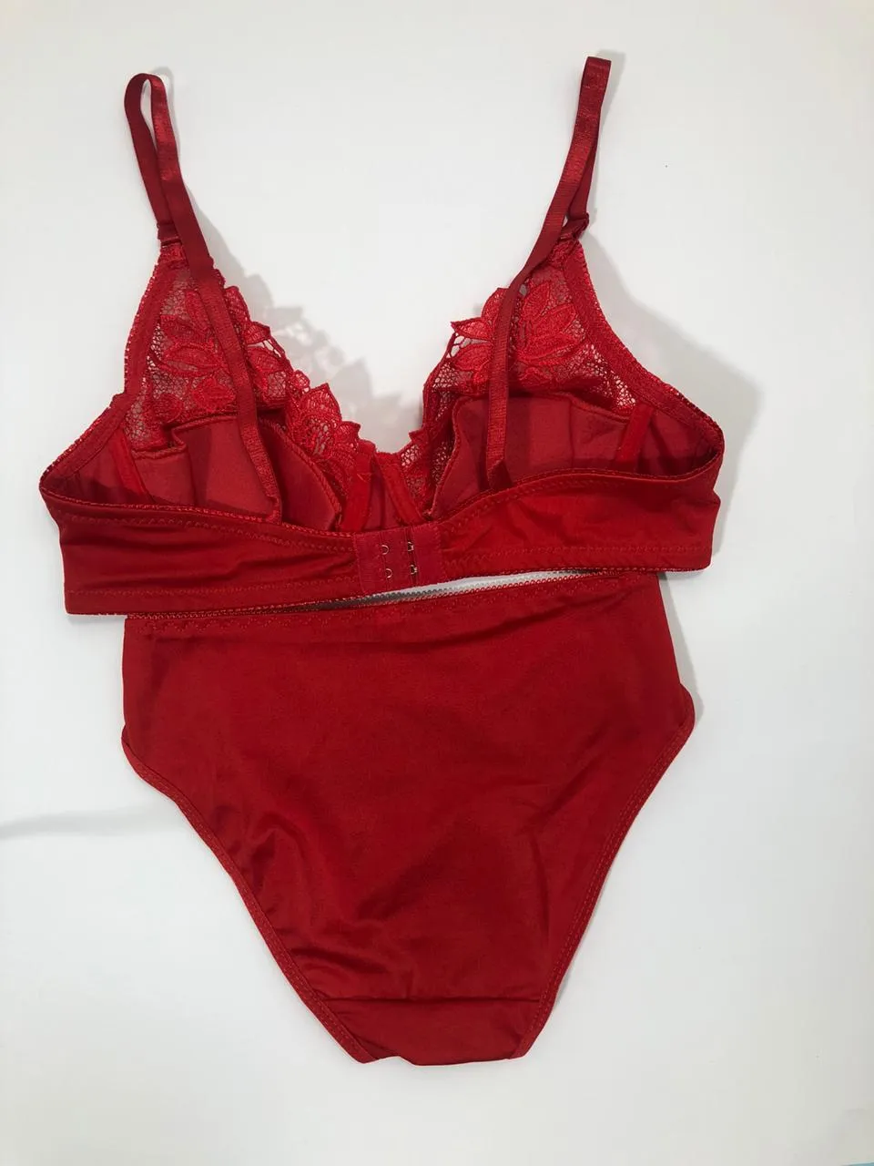 Red Bridal Bra Panty Sets - Non Psdded Underwired Bra Panty Set 2020