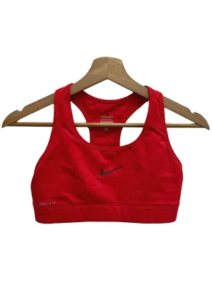 Red Sports Bra