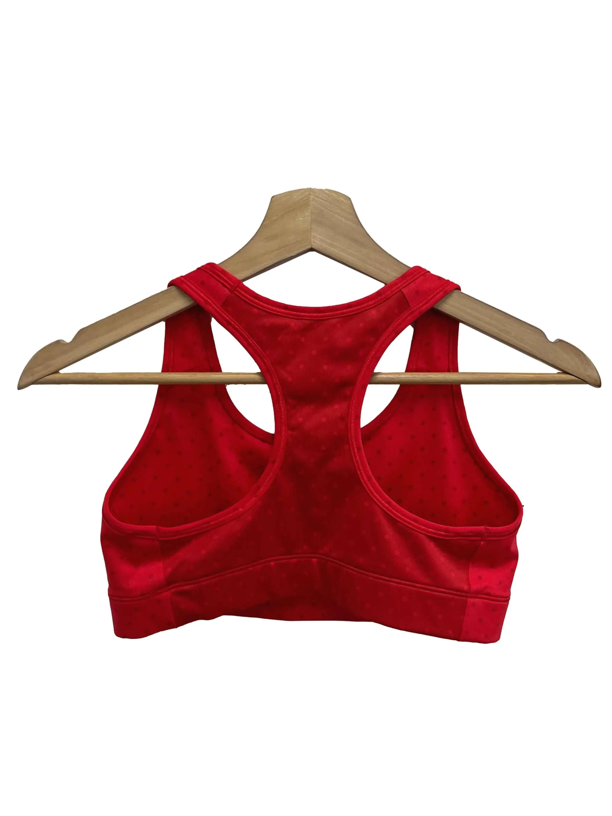 Red Sports Bra