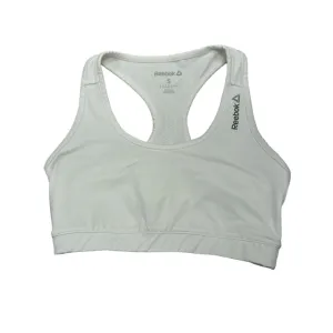 Reebok White Sports Bra Women's Size S