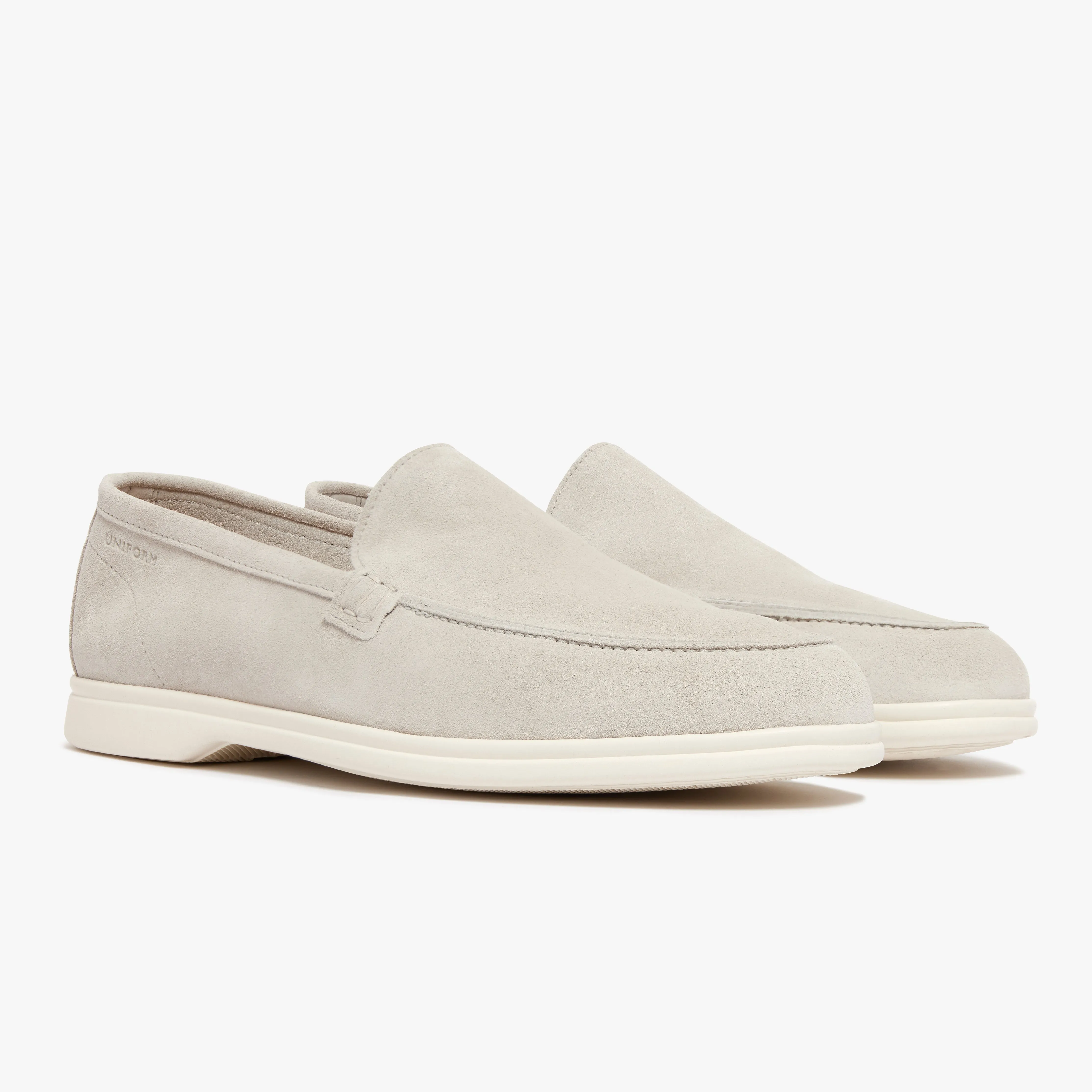 Relaxed Loafer Oyster Suede Mens