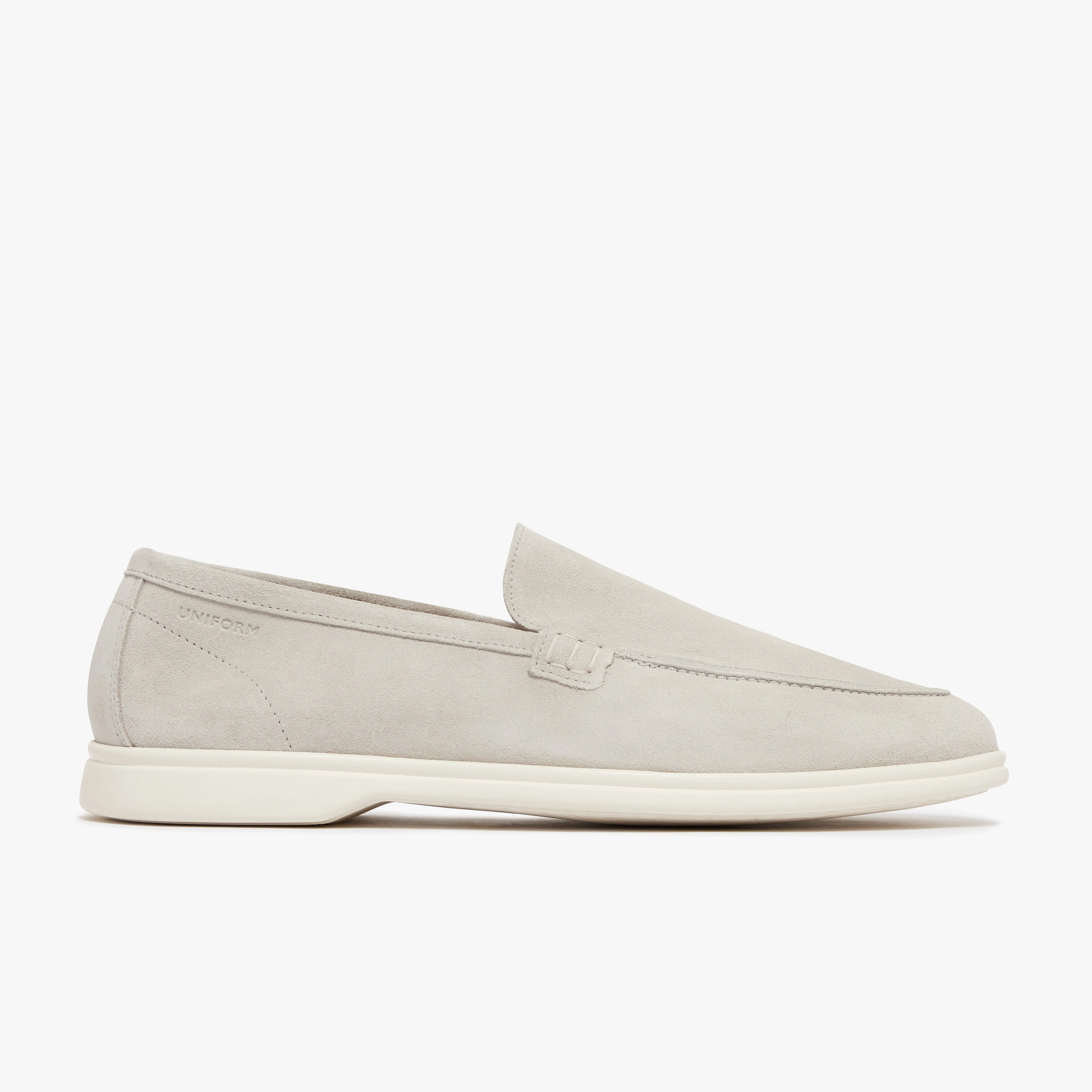 Relaxed Loafer Oyster Suede Mens