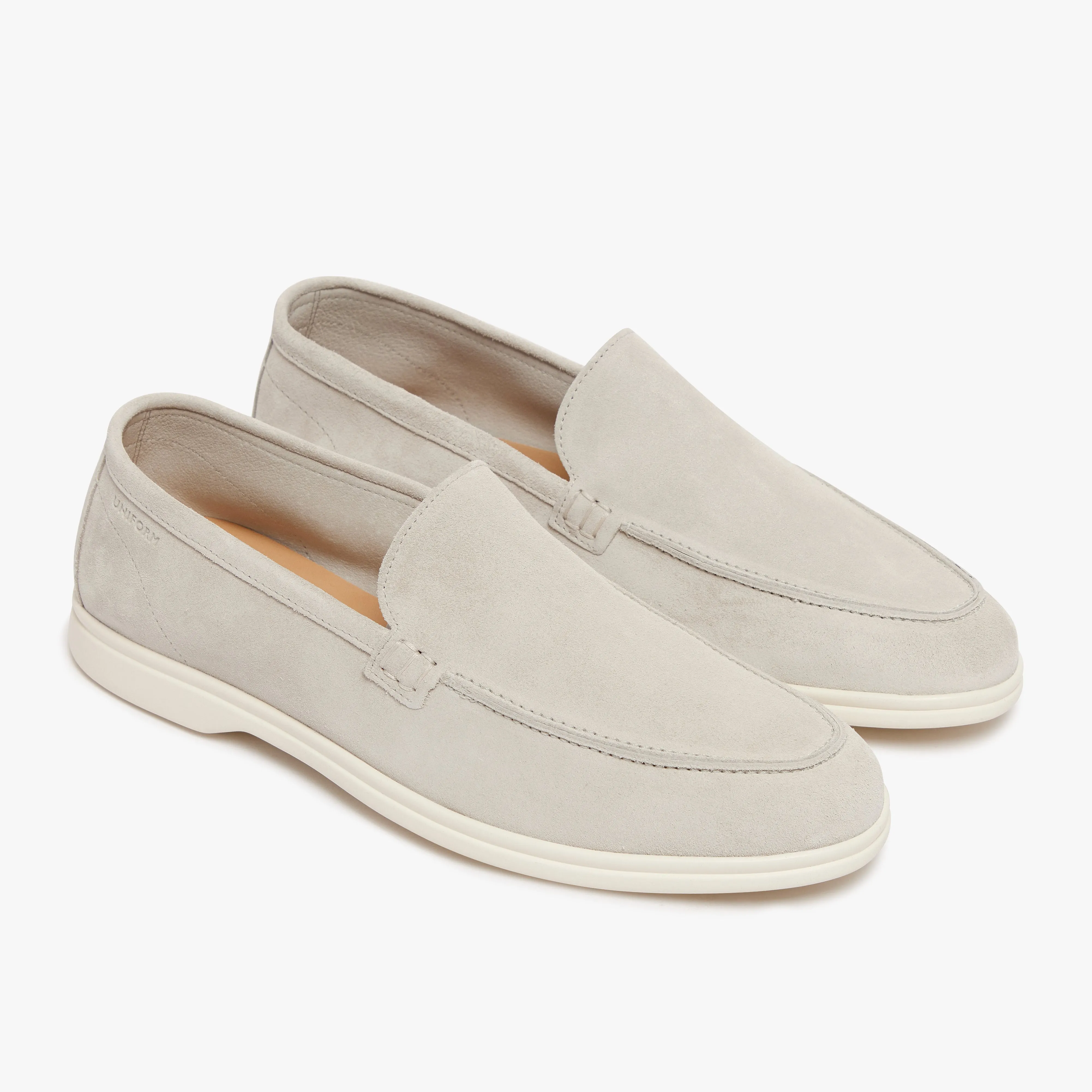 Relaxed Loafer Oyster Suede Mens