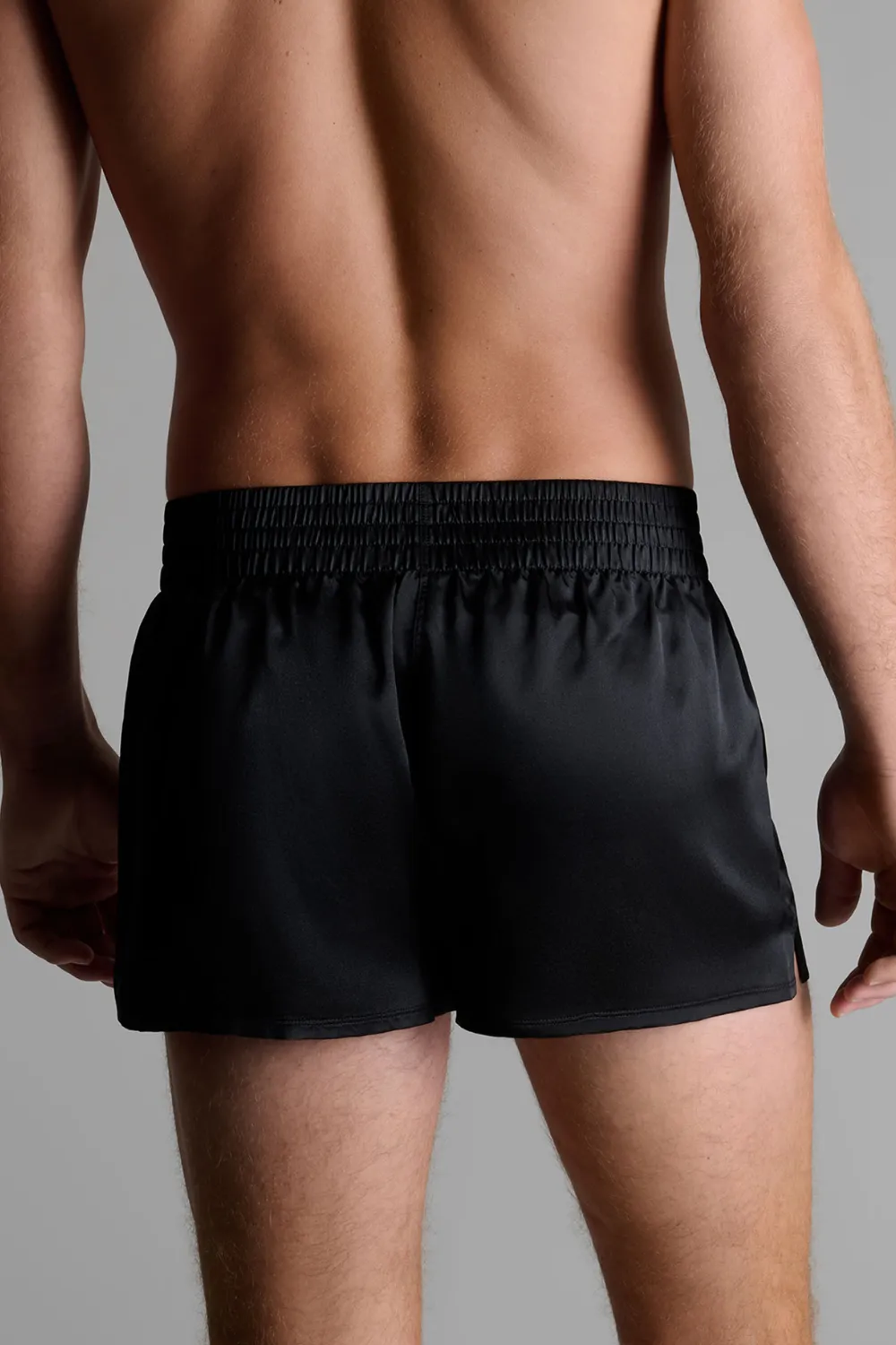 Rendez-Vous Silk Boxer Black