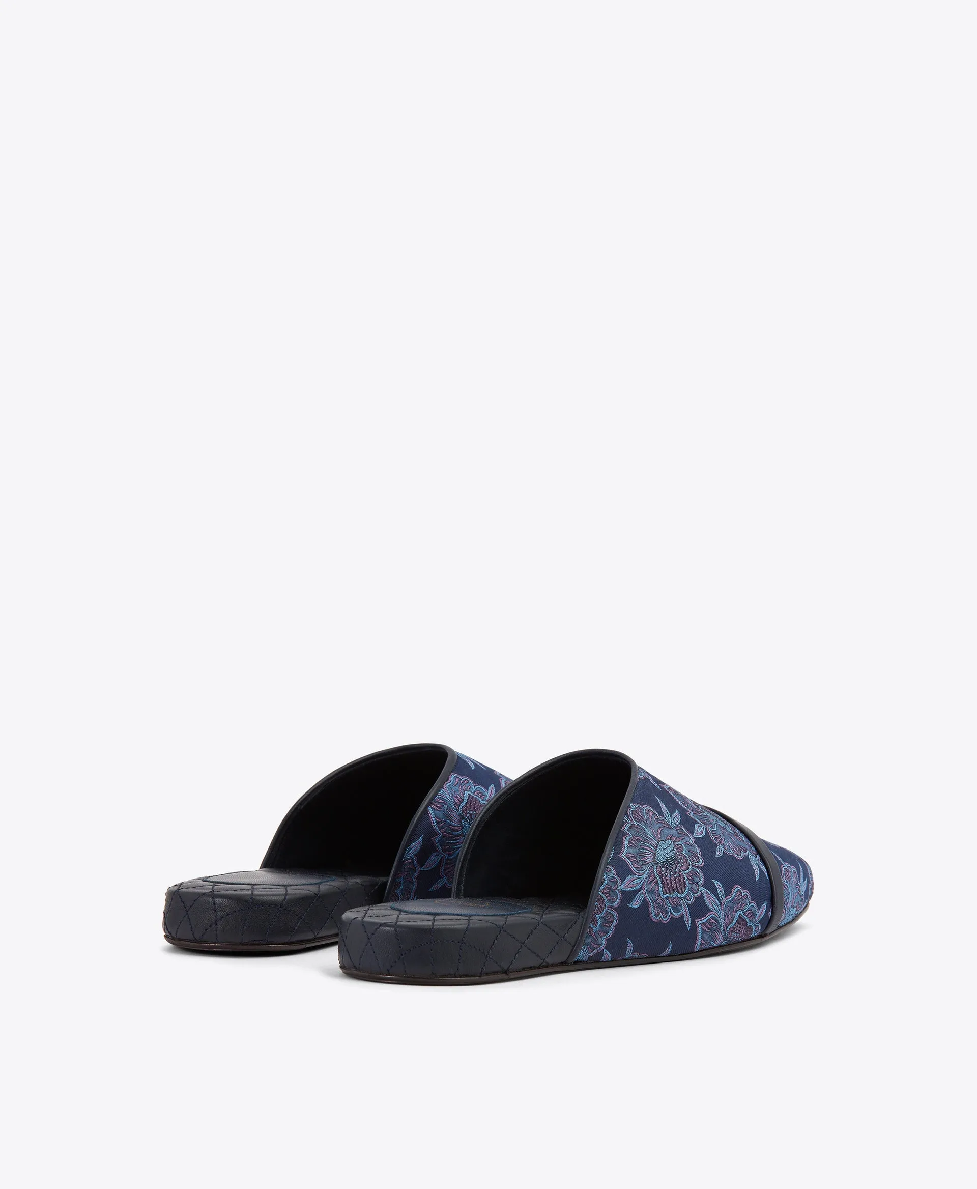 RENE
Blue Jacquard Mens Loafers