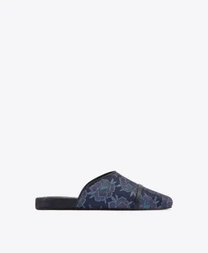 RENE
Blue Jacquard Mens Loafers