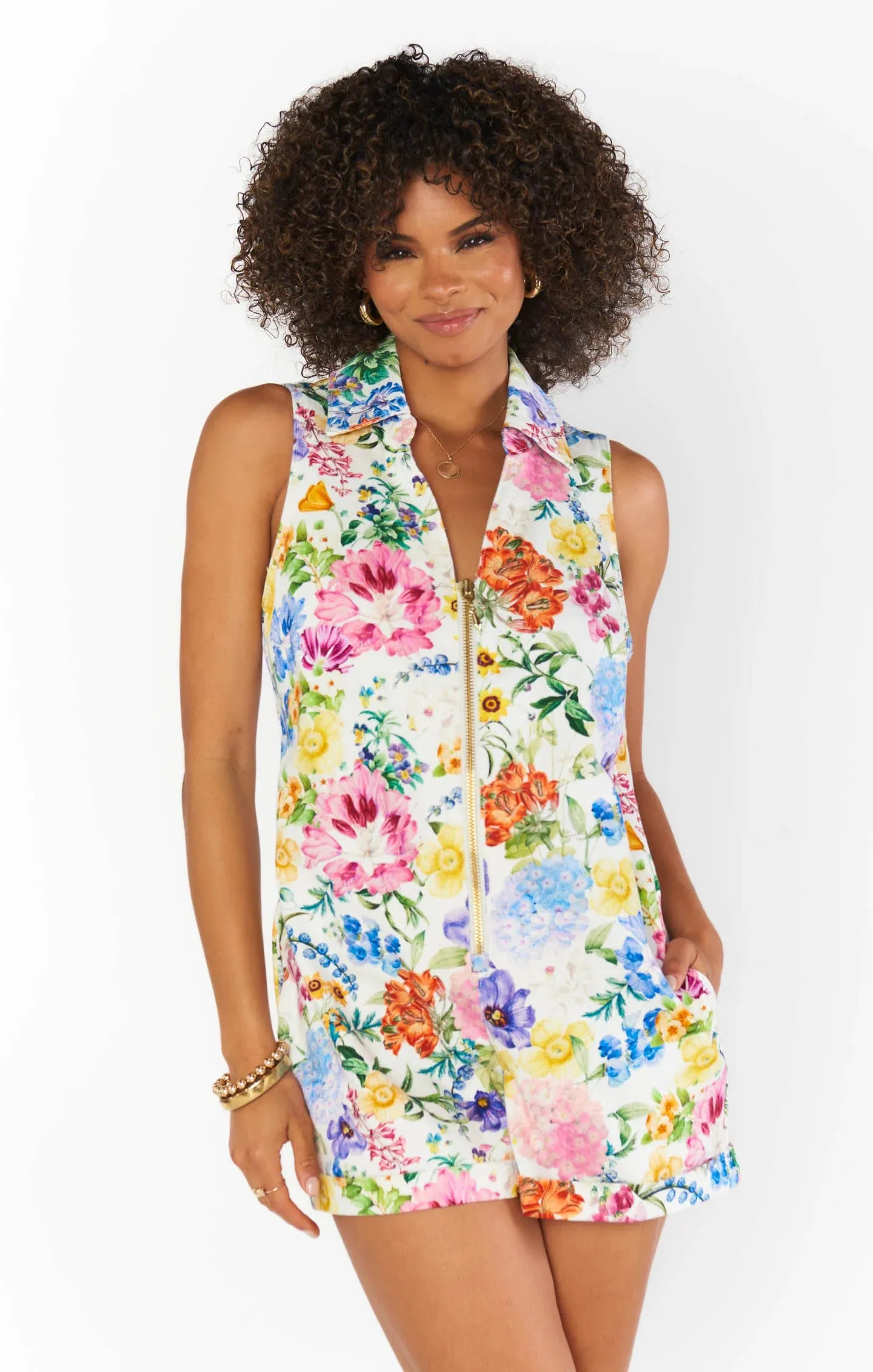 Reno Romper - Floral