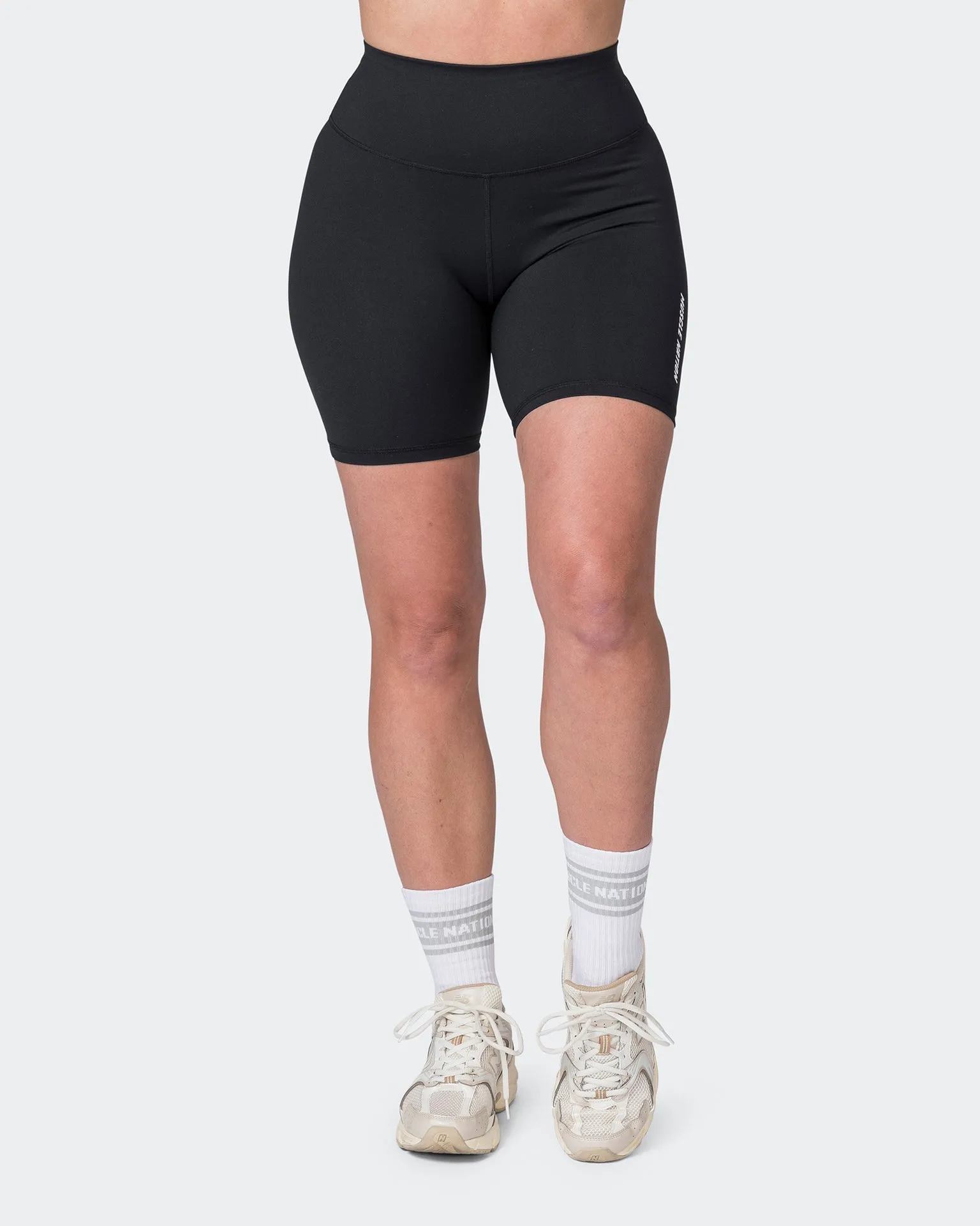 Replay Signature Bike Shorts - Black