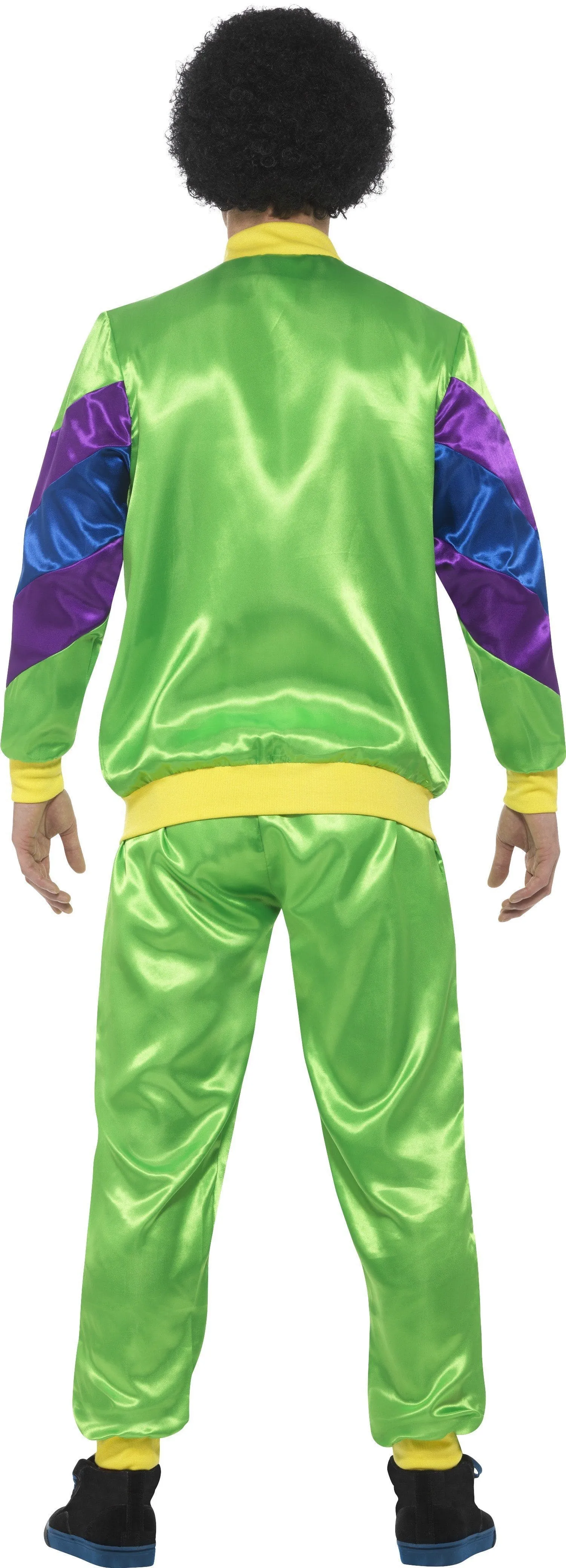 Retro 80s Mens Activewear Tracksuit Costume