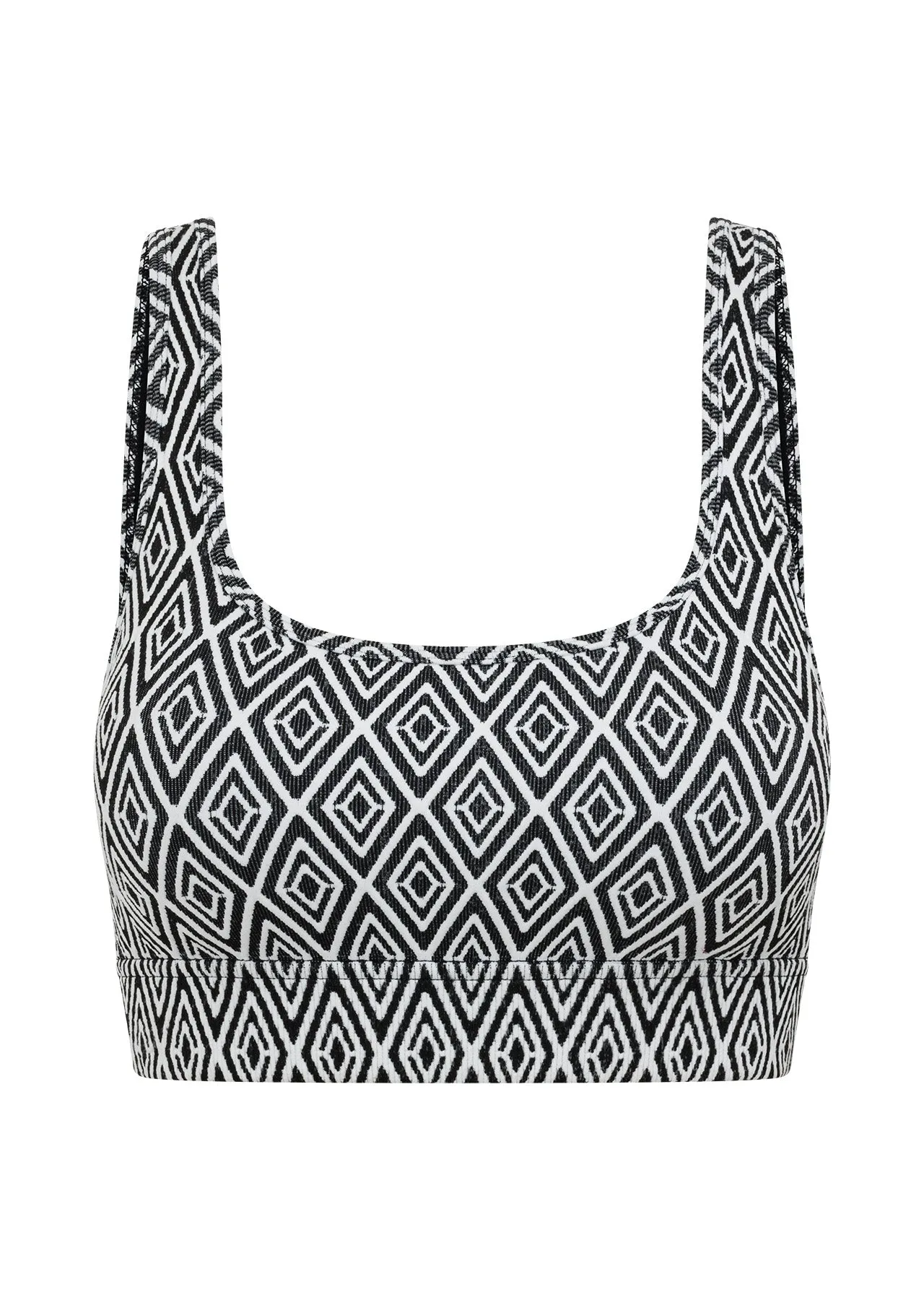 Retro Seamless Sports Bra