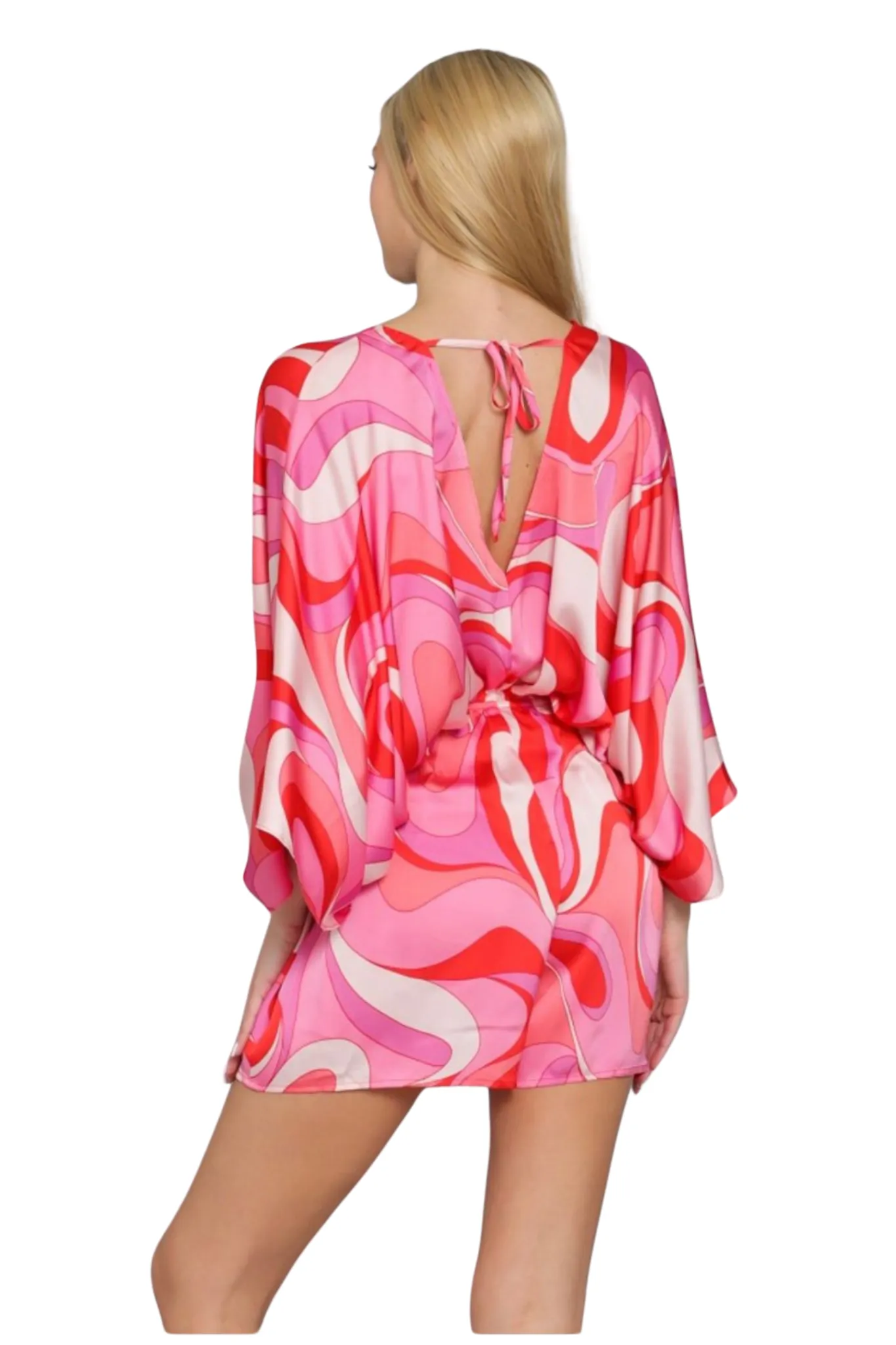 Rian Kimono Sleeve Romper