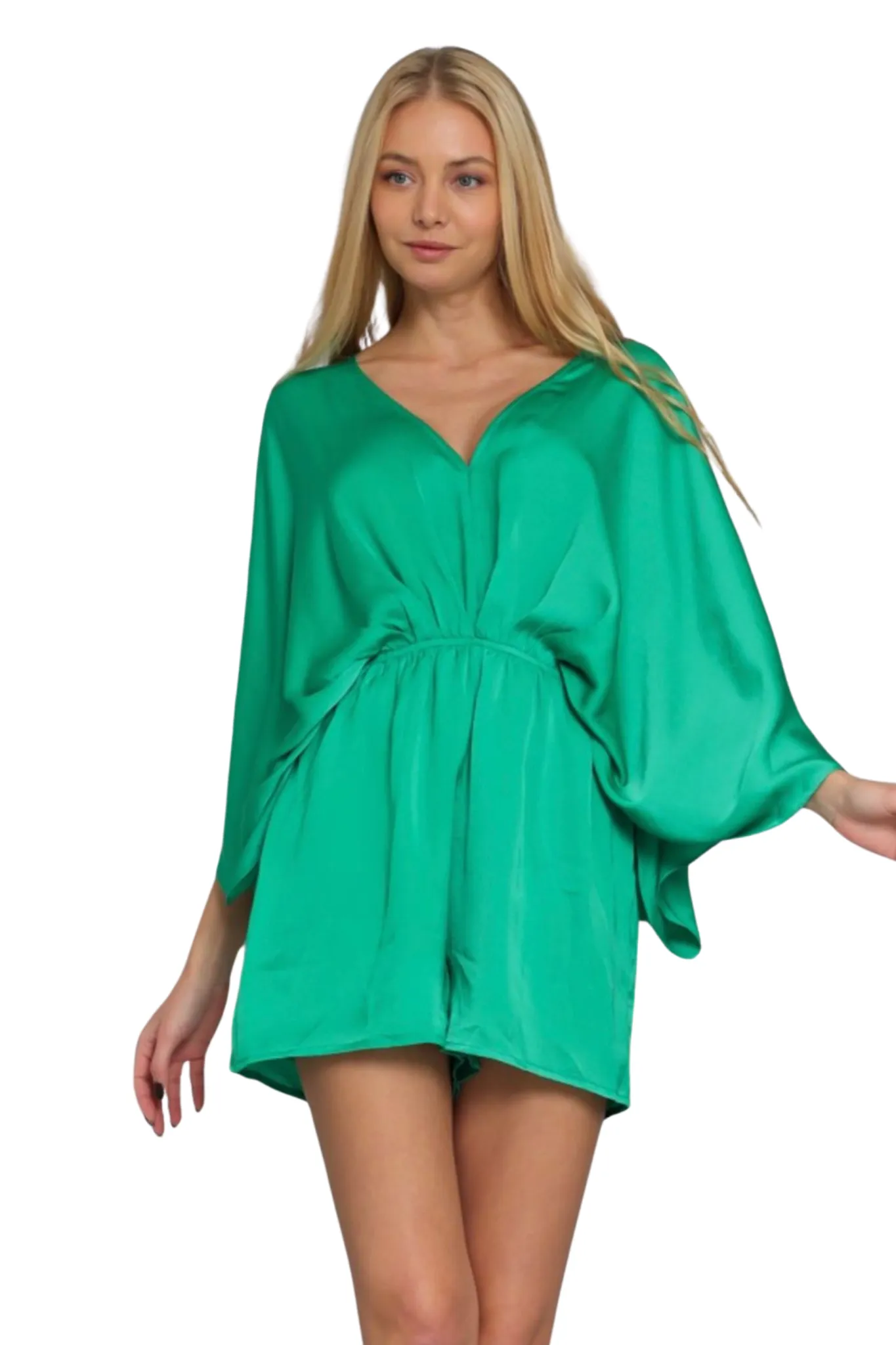 Rian Kimono Sleeve Romper