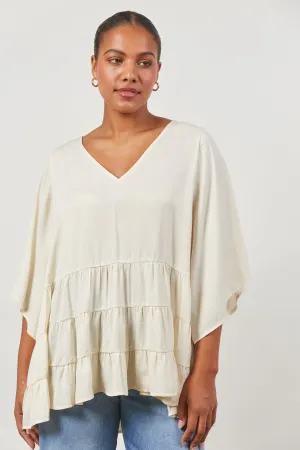 Romance Relax Top - Creme