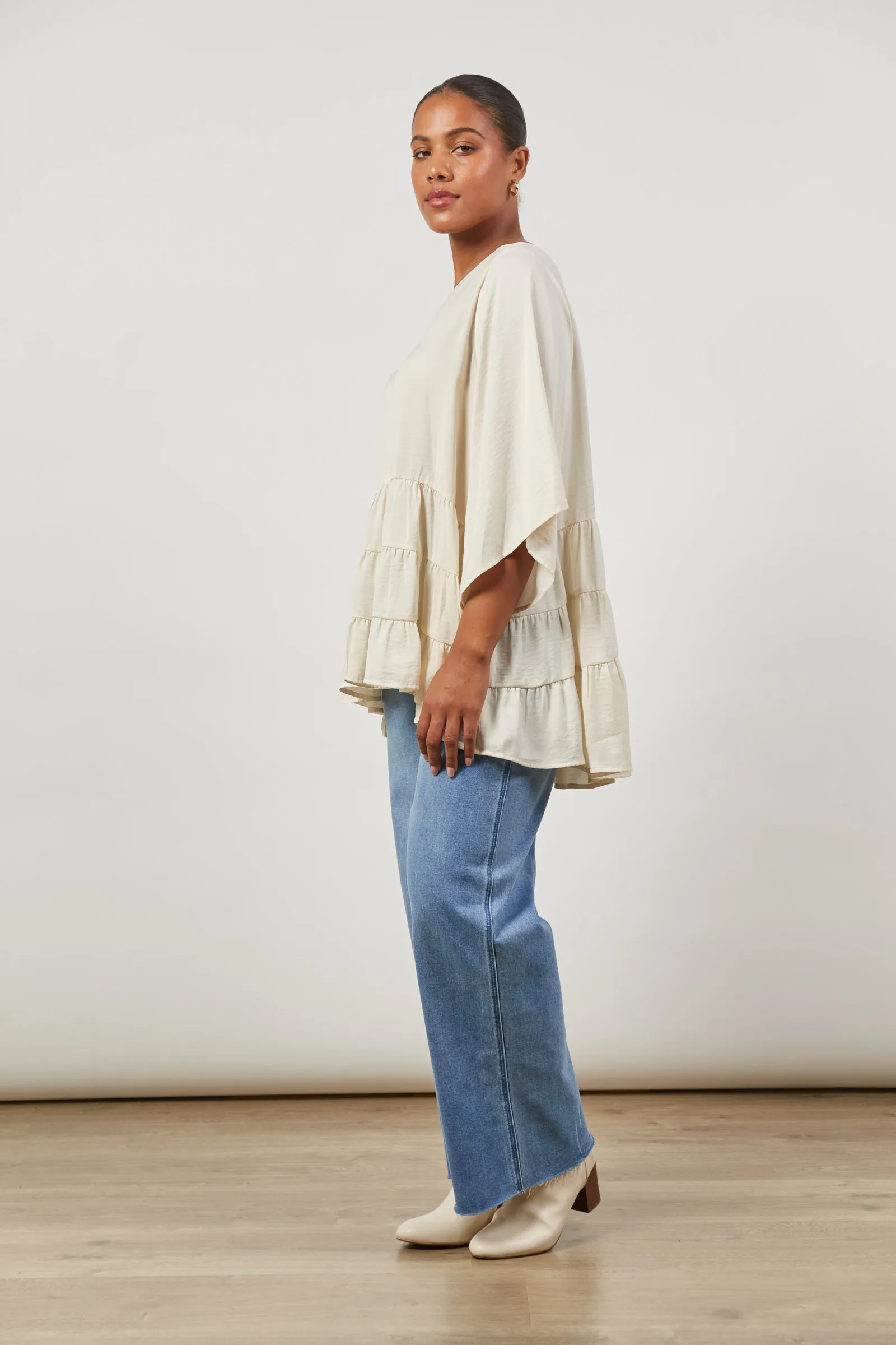 Romance Relax Top - Creme