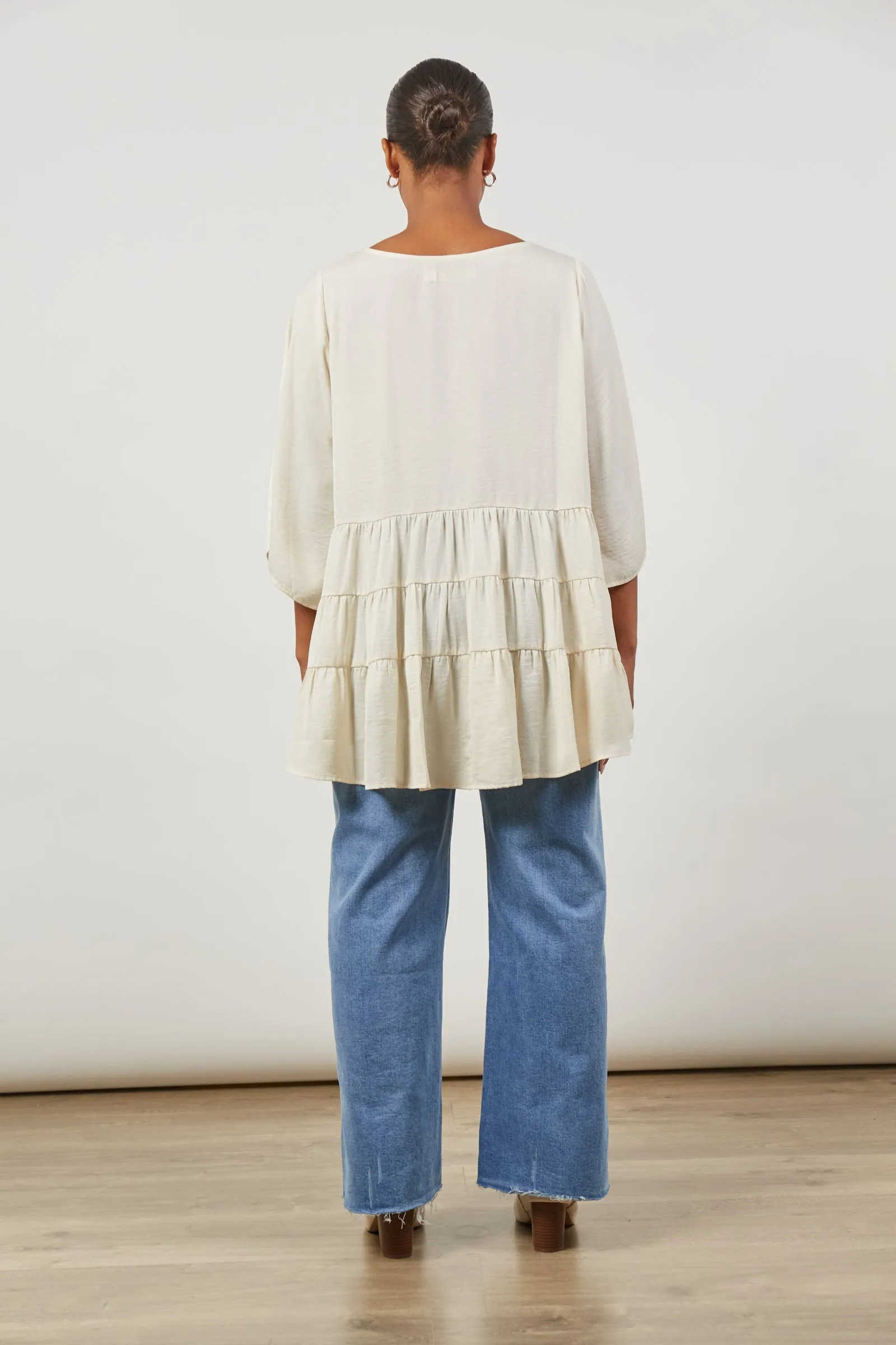 Romance Relax Top - Creme