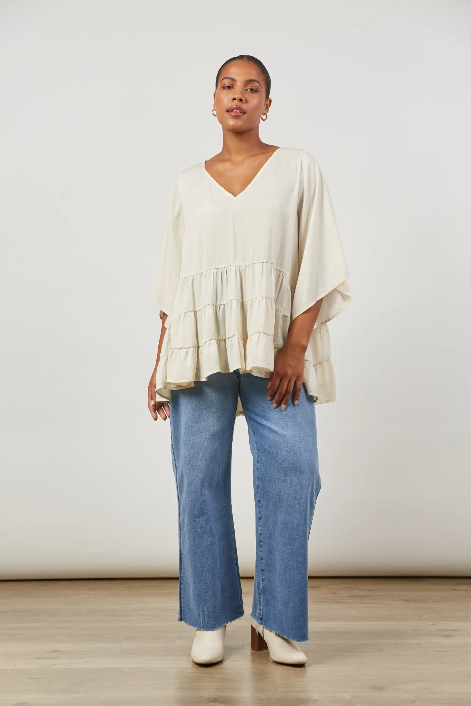 Romance Relax Top - Creme