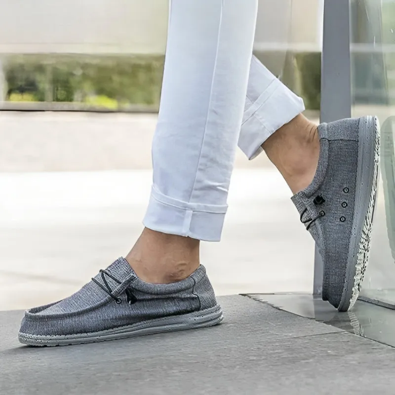 Round Toe Casual Canvas Shoes