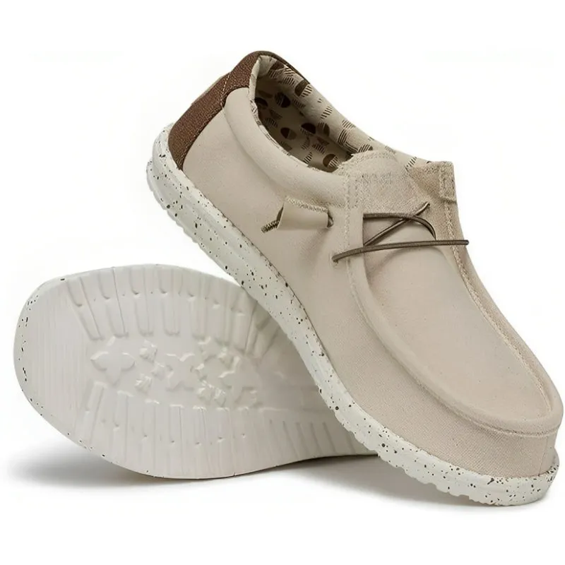 Round Toe Casual Canvas Shoes