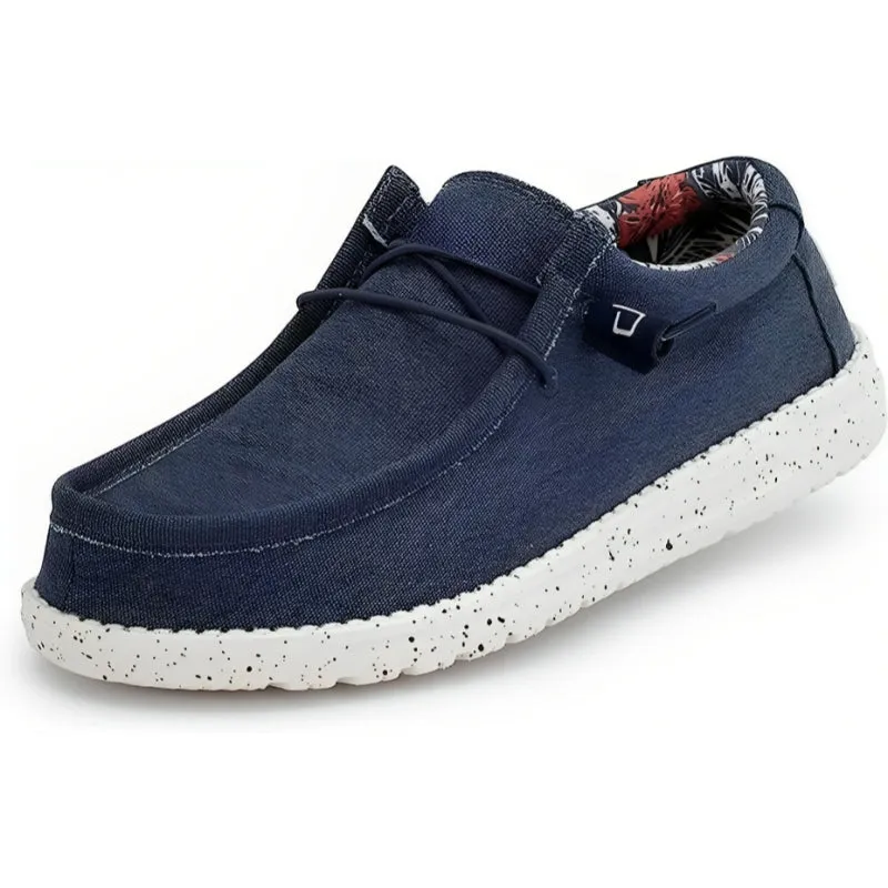 Round Toe Casual Canvas Shoes
