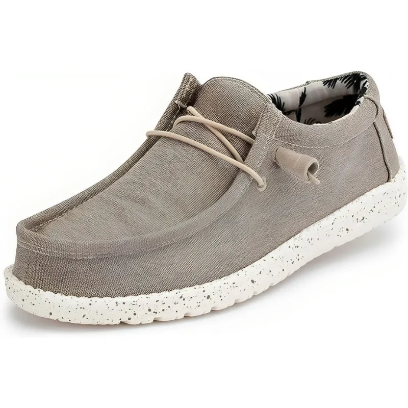 Round Toe Casual Canvas Shoes