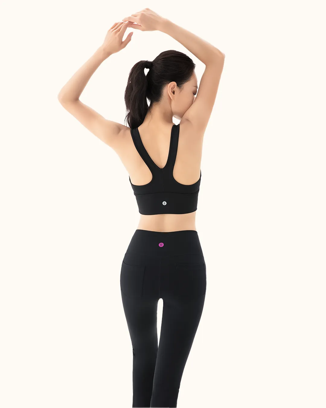 Ruched Sports Bra