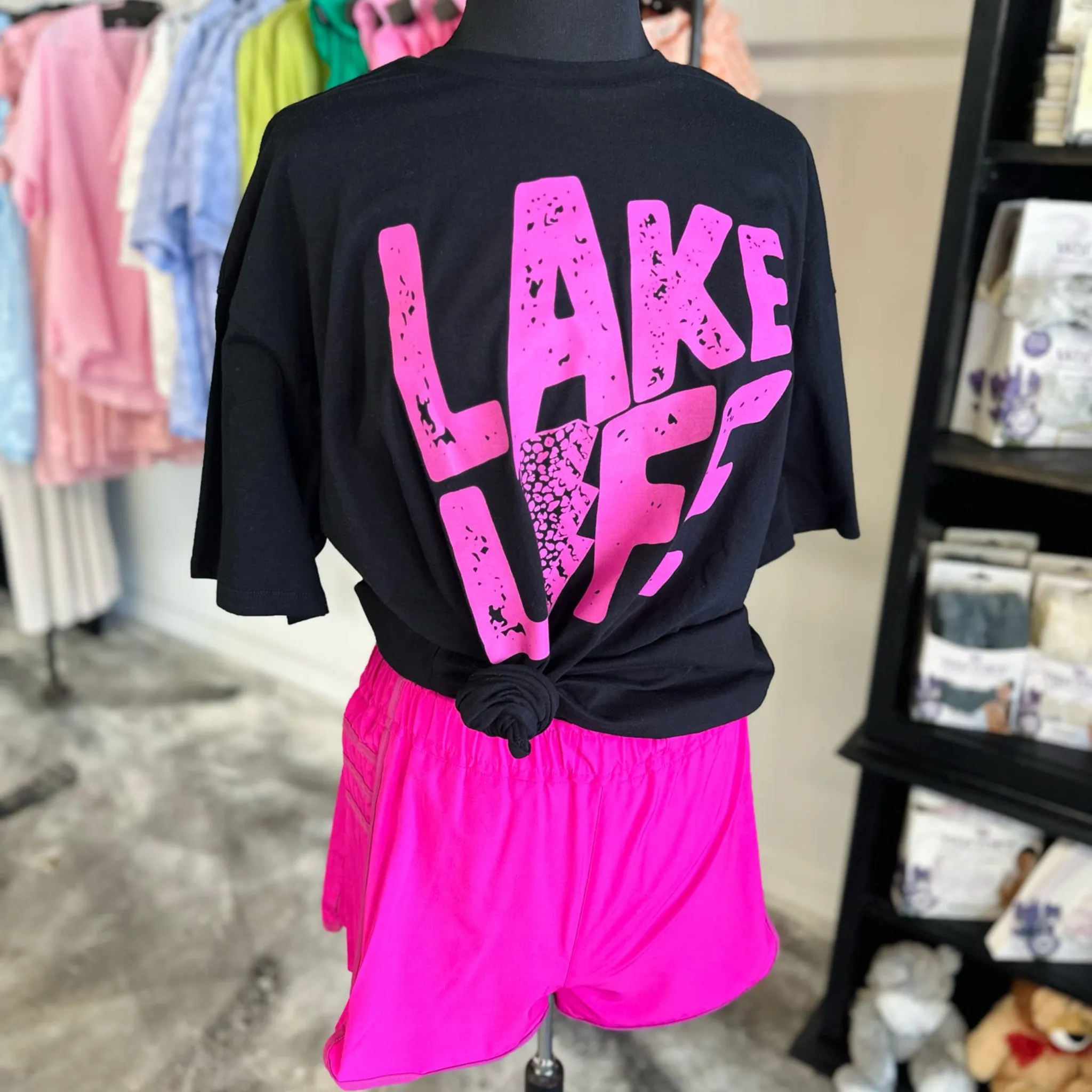 Running After You Fuchsia Shorts