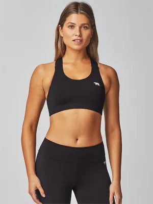 Running Bare Power Up Sports Bra | Black