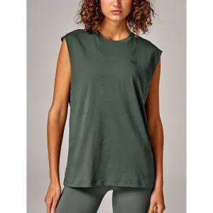 Running Bare Womens Free Style Muscle Tank Aspen