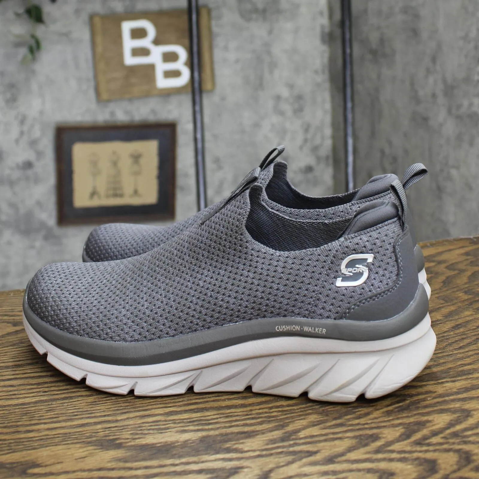 S Sport By Skechers Mens Glover Sneakers 88421389 Gray 9