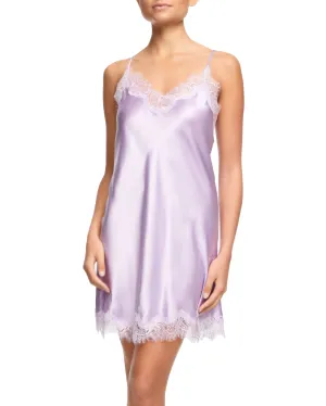 Sainted Sisters - Scarlet Silk Chemise - Lavender
