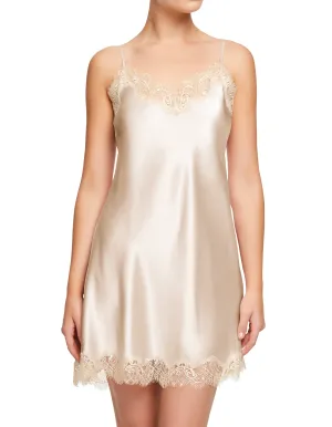 Sainted Sisters - Scarlet Silk Chemise - Shell Vintage