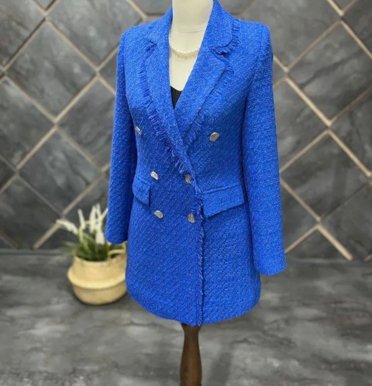 Sapphire Luxe Coat