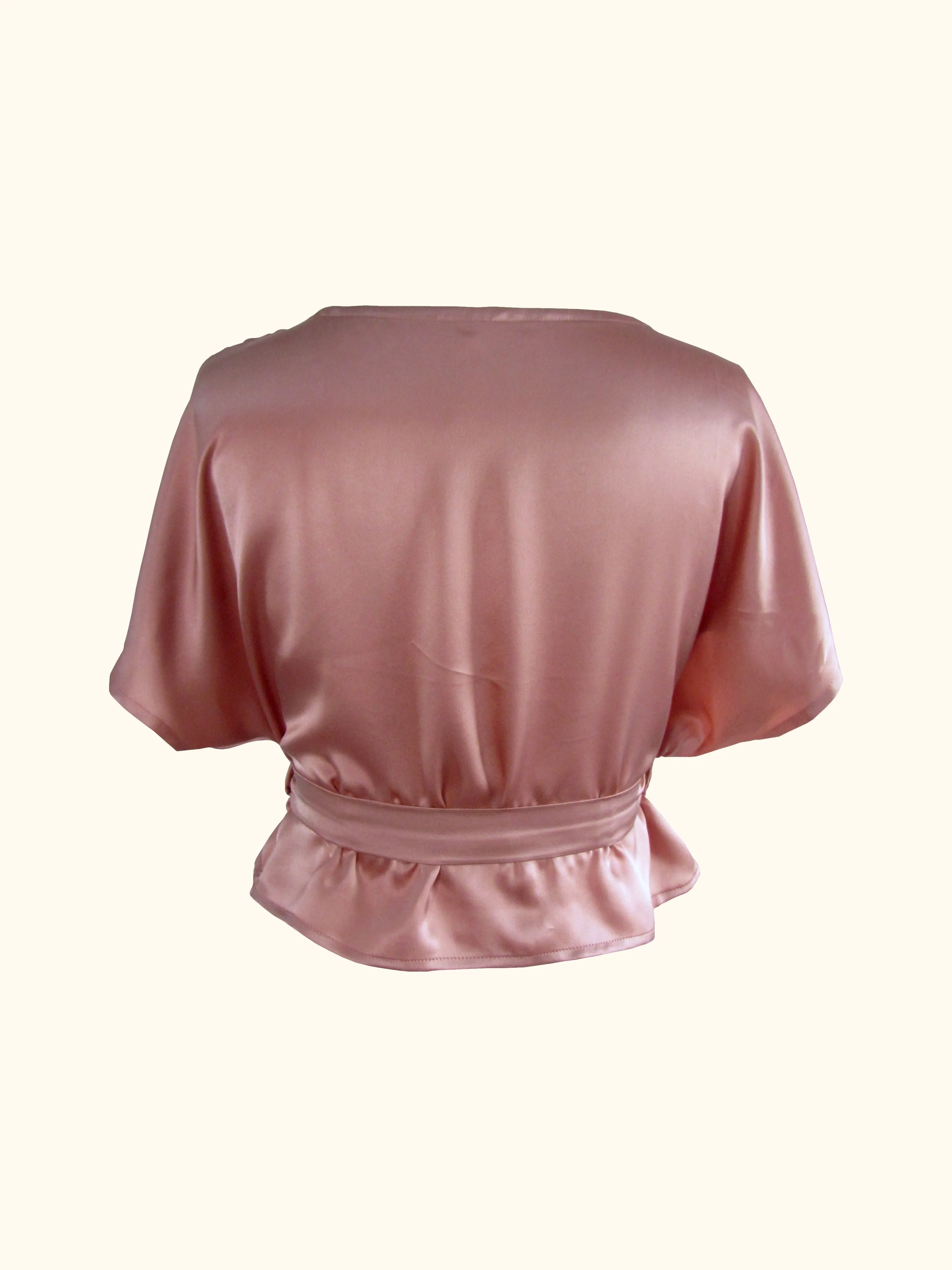 SARAH SILK LOUNGE TOP