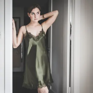 Scarlet Chemise - Olive