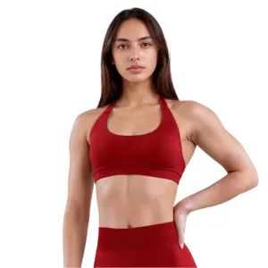 Sculpted Fit Seamless Halter Sports Bra