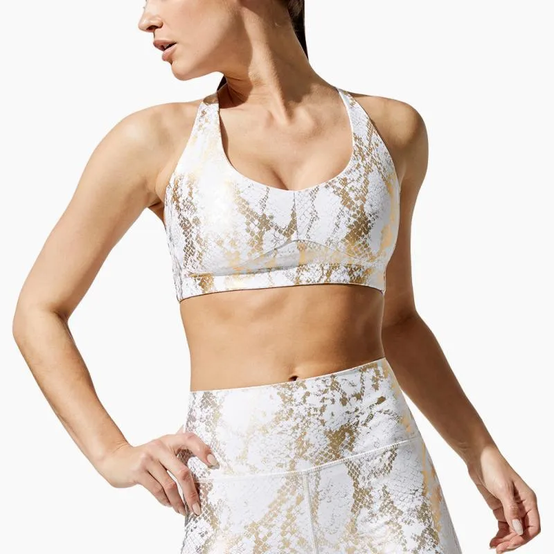 Seamless Activewear Yoga Sports Bra for Women with Push Up Support