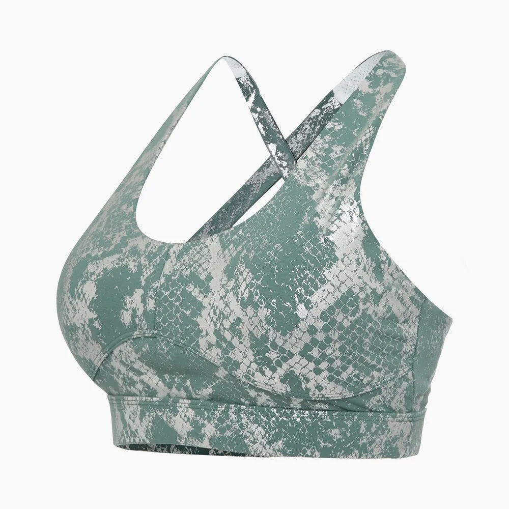 Seamless Activewear Yoga Sports Bra for Women with Push Up Support