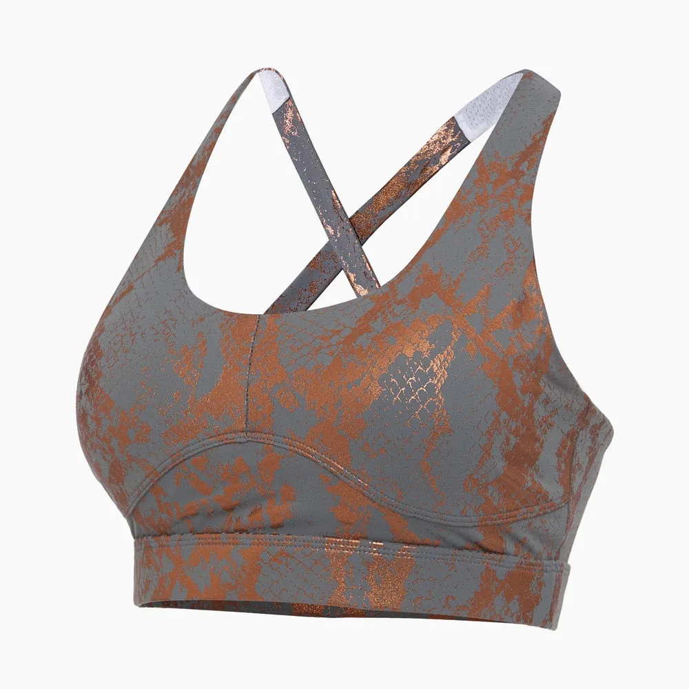 Seamless Activewear Yoga Sports Bra for Women with Push Up Support