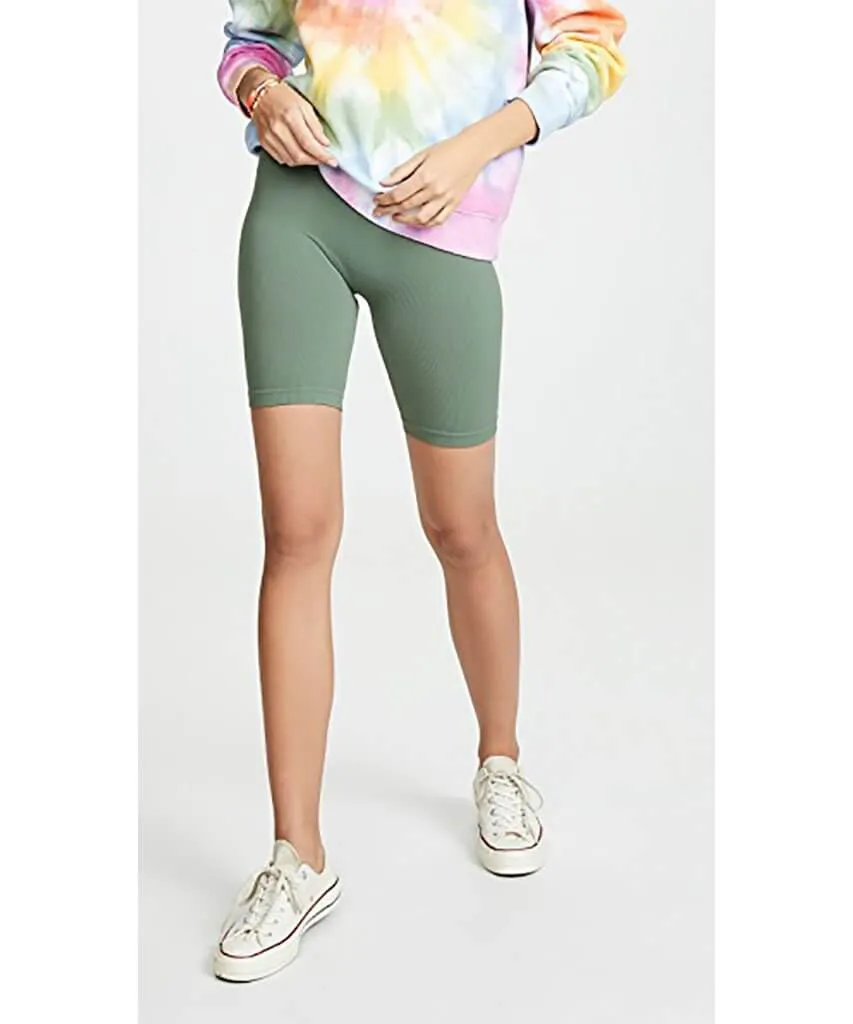 Seamless Bike Short Army