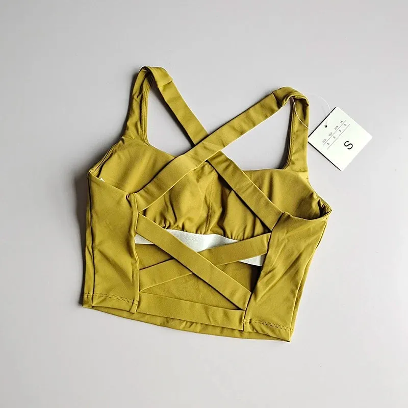 Seamless Sports Bra - Sexy Yoga Fitness Top