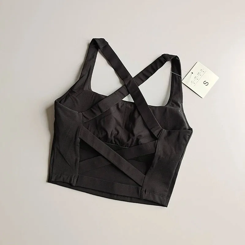Seamless Sports Bra - Sexy Yoga Fitness Top
