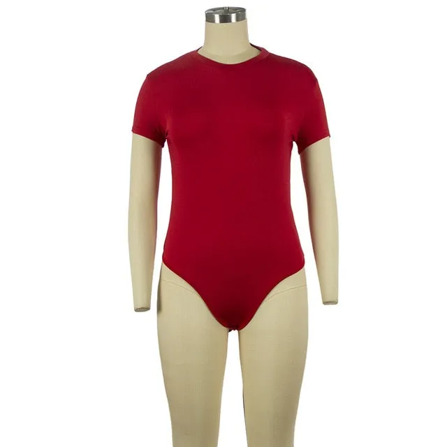Sexy soft Long Sleeve Short Sleeve Slim Jumpsuit bodysuits