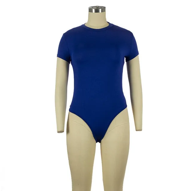 Sexy soft Long Sleeve Short Sleeve Slim Jumpsuit bodysuits
