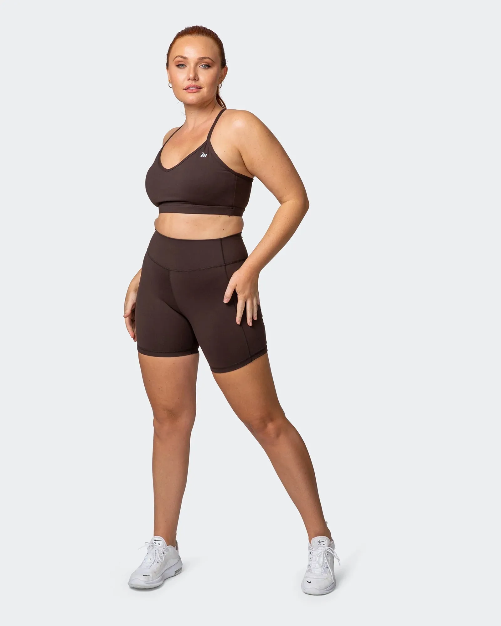 SIGNATURE POCKET BIKE SHORTS Cocoa