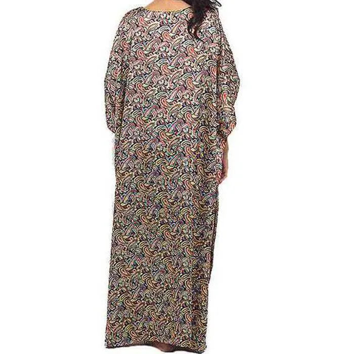 SILK PRINTED KAFTAN BY VALERIE