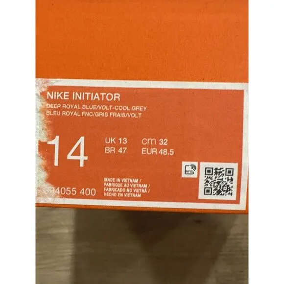 Size 14 - Nike Initiator Deep‎ Royal Blue Volt